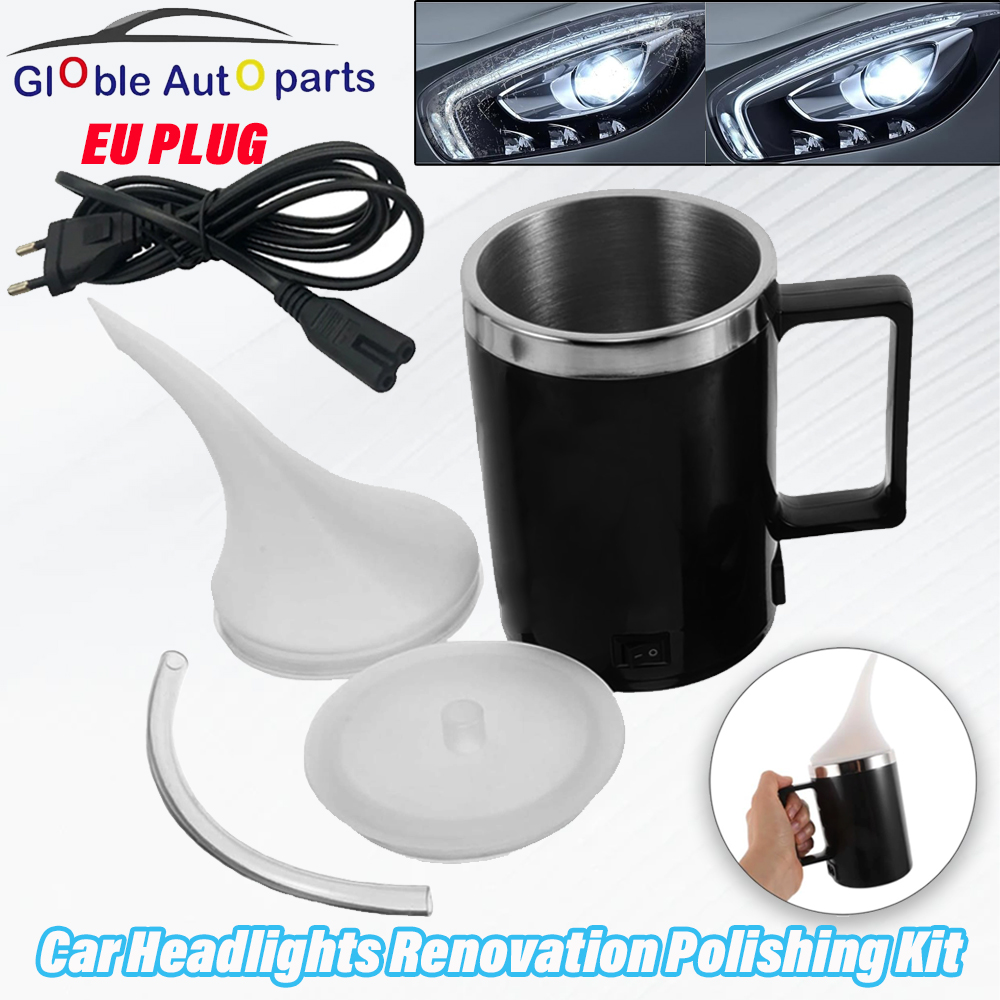 Car Workshop Tools Kit - ชุดซ่อมแซมไฟหน้ารถยนต์ ชุดเครื่องมือดูแลรักษารถยนต์ ไม่มีโพลิเมอร์เหลว ไฟหน้ารถยนต์ ชุดขัดไฟหน้ารถยนต์