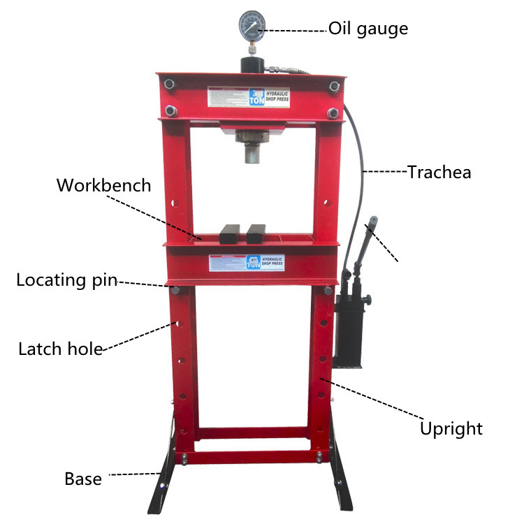 Workshop Tools Price - ราคาโรงงานไฮดรอลิกสำหรับยานยนต์, เครื่องอัดไฮดรอลิกสำหรับยานยนต์แบบปั๊มคู่ 20 ตัน, เครื่องมือซ่อมรถยนต์