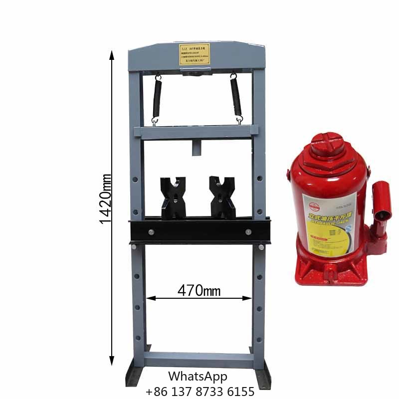 Workshop Tools Price - ราคาโรงงาน เครื่องอัดไฮดรอลิกแบบโครงเหล็ก H ขนาด 20 ตัน