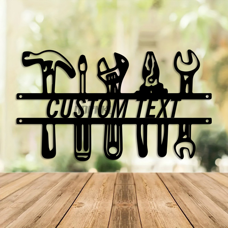 งานศิลปะติดผนังเหล็กสไตล์อินดั - Workshop Tools And Names บทวิจารณ์และราคา