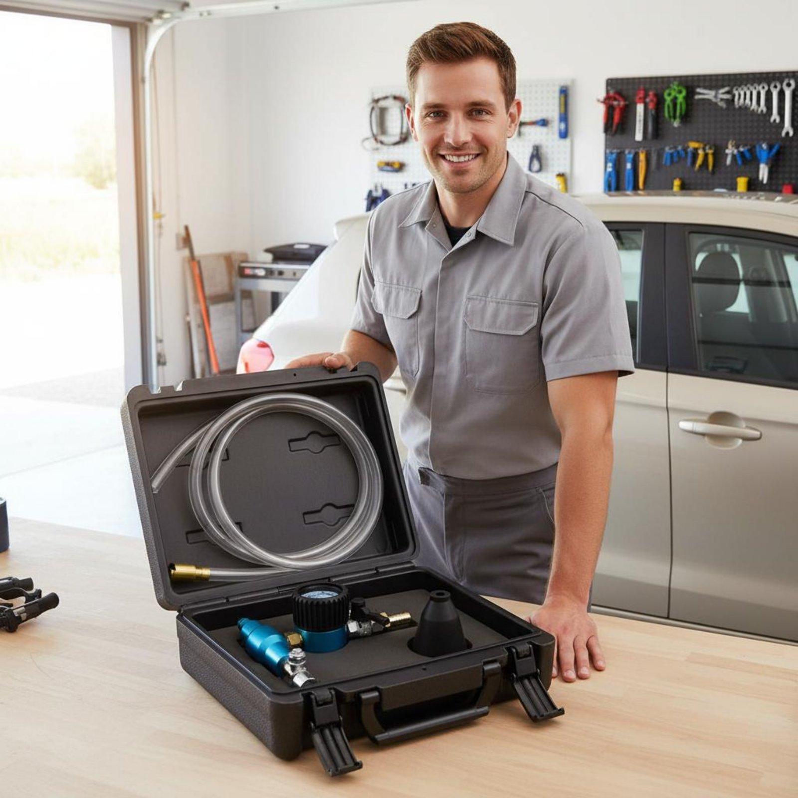 ชุดเติมน้ำหล่อเย็นแบบสุญญากาศป - Tools For Garage บทวิจารณ์และราคา