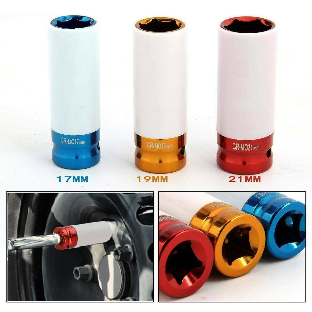 1 PC โลหะซ็อกเก็ต 17 มม./19 มม - Car Workshop Tools And Equipment บทวิจารณ์และราคา