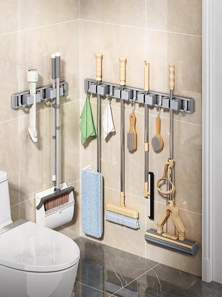 ที่แขวนไม้ถูพื้นและไม้กวาดไม้ถ - Workshop Tools On Wall บทวิจารณ์และราคา