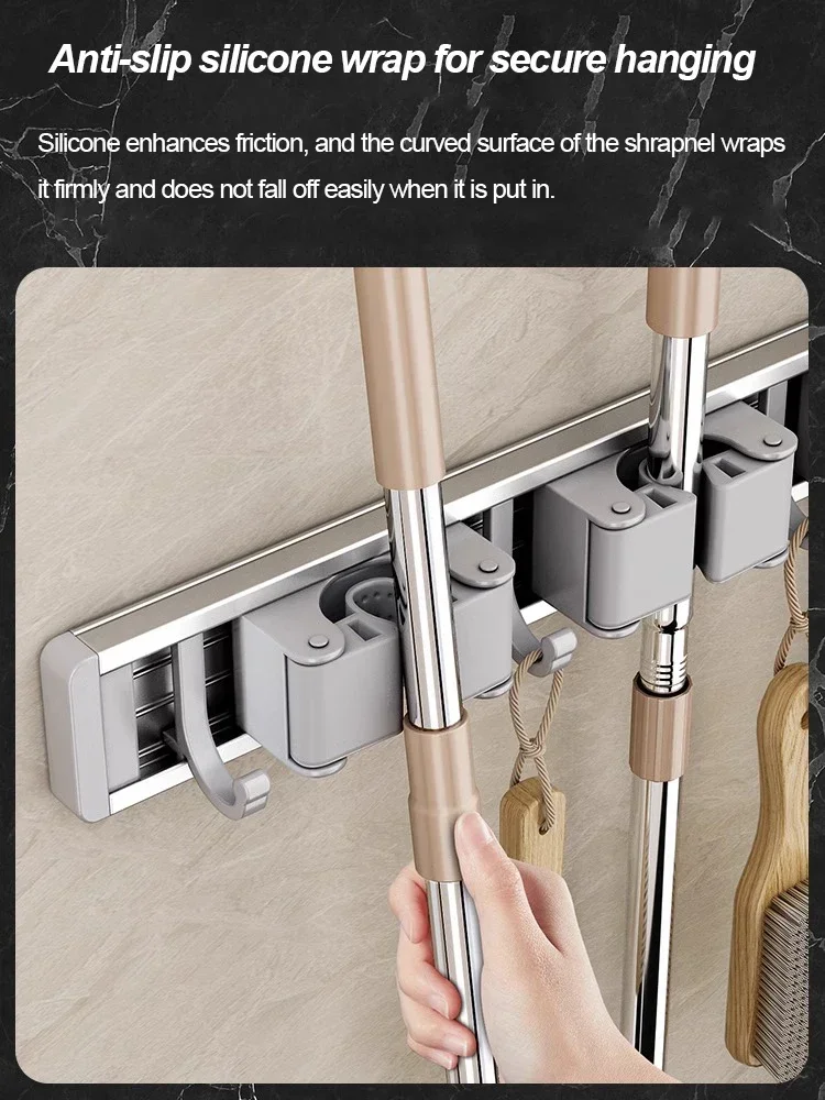 ที่แขวนไม้ถูพื้นและไม้กวาดไม้ถ - Workshop Tools On Wall บทวิจารณ์และราคา