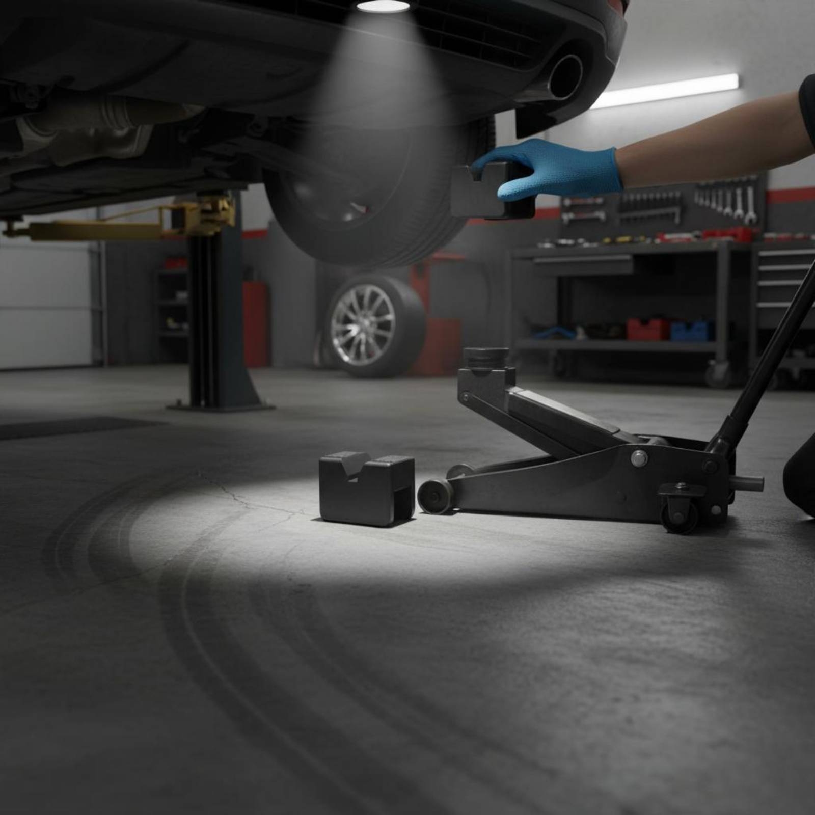 แผ่นยางรองยกยานยนต์แบบมีร่อง 2 - Tools For Garage บทวิจารณ์และราคา