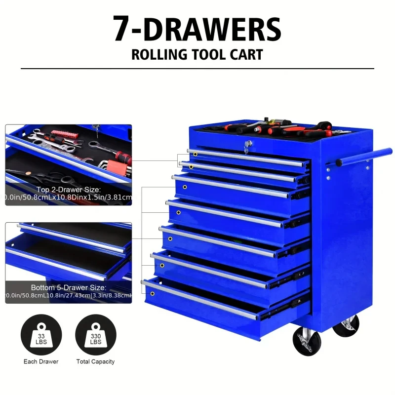 รถเข็นเครื่องมืออเนกประสงค์สีน - Car Workshop Tools Kit บทวิจารณ์และราคา