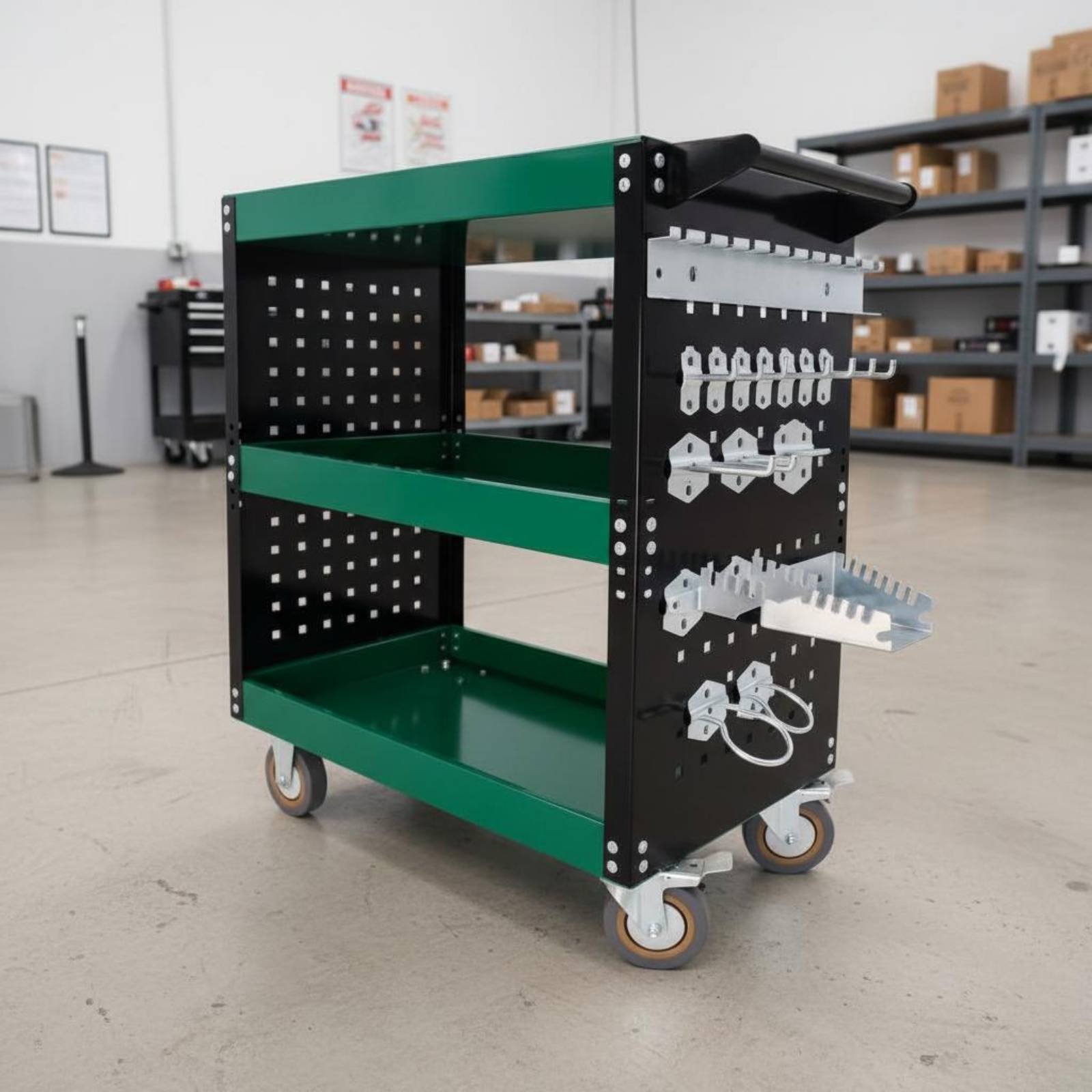 รถเข็นเครื่องมือ 3 ชั้น แผ่นเห - Workshop Tools And Equipment บทวิจารณ์และราคา