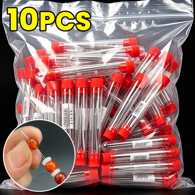 เข็มร้อยลูกปัดแบบเปิด 1/10 ชิ้ - Tools Jewelry Making บทวิจารณ์และราคา