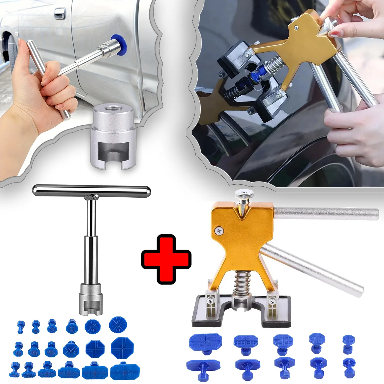 ชุดเครื่องมือซ่อมรอยบุบแบบไม่ต - Car Workshop Tools Kit บทวิจารณ์และราคา