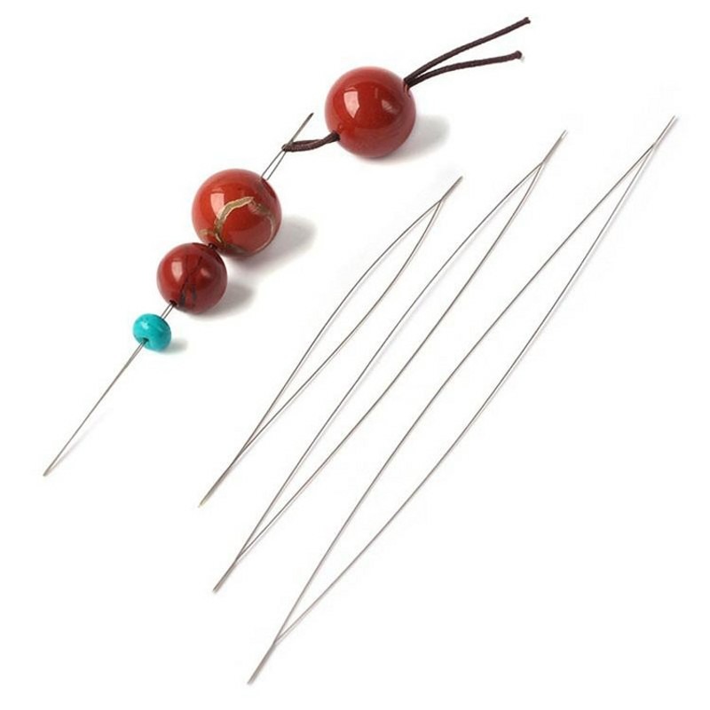 เข็มร้อยลูกปัด 1-10 ชิ้น เข็มร - Tools Jewelry Making บทวิจารณ์และราคา
